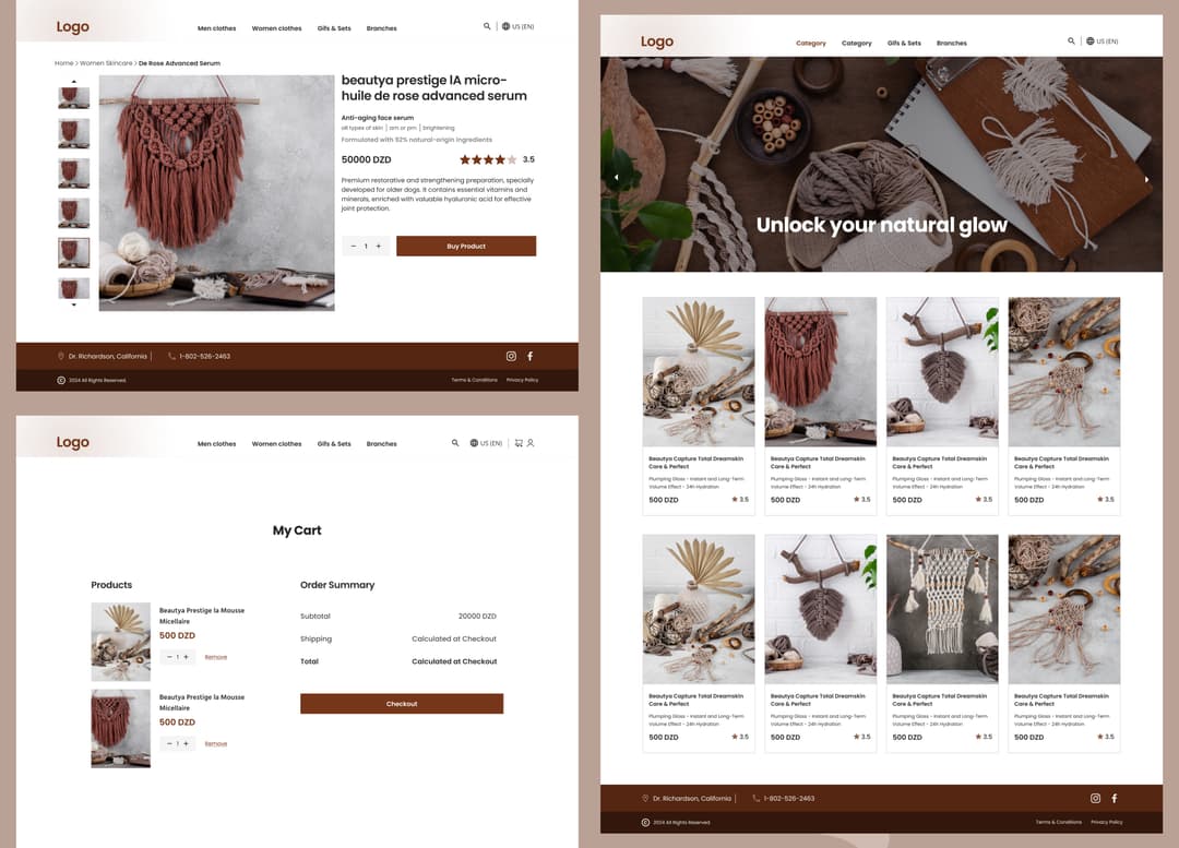 Handcrafted Template